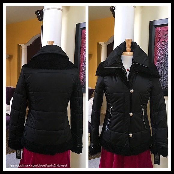 ❌SOLD❌VINCE CAMUTO MILITARY BUTTON JACKET - Picture 2 of 8